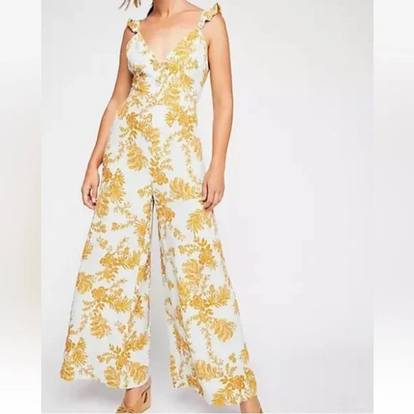 Free People Be the One Jumpsuit | size 6 - Picture 1 of 11